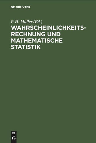 Wahrscheinlichkeitsrechnung und Mathematische Statistik