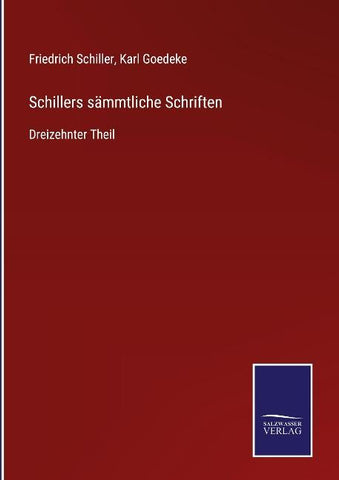 Schillers sämmtliche Schriften