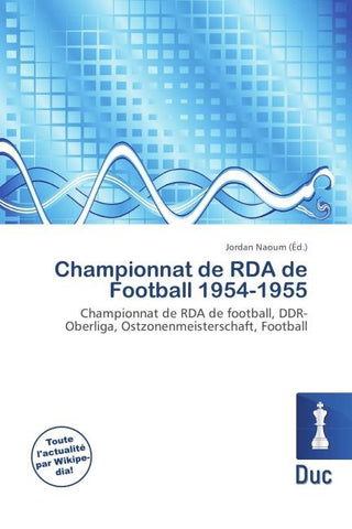 Championnat de RDA de Football 1954-1955