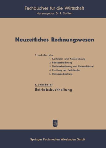 Neuzeitliches Rechnungswesen