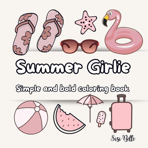 Summer Girlie coloring book