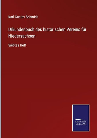 Urkundenbuch des historischen Vereins für Niedersachsen
