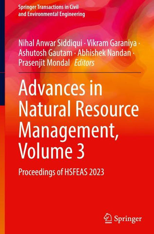 Advances in Natural Resource Management, Volume 3