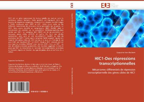 HIC1-Des répressions transcriptionnelles