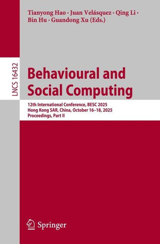 Behavioural and Social Computing