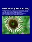 Wehrrecht (Deutschland)