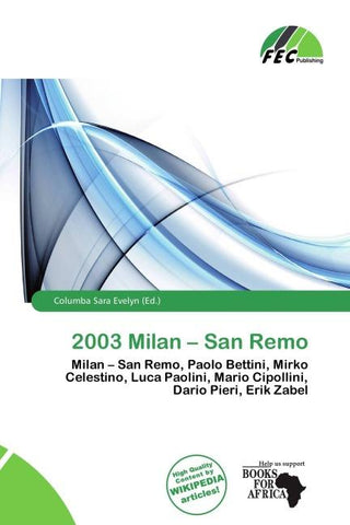 2003 Milan - San Remo