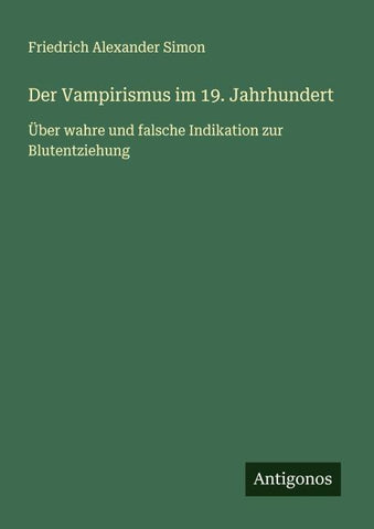 Der Vampirismus im 19. Jahrhundert