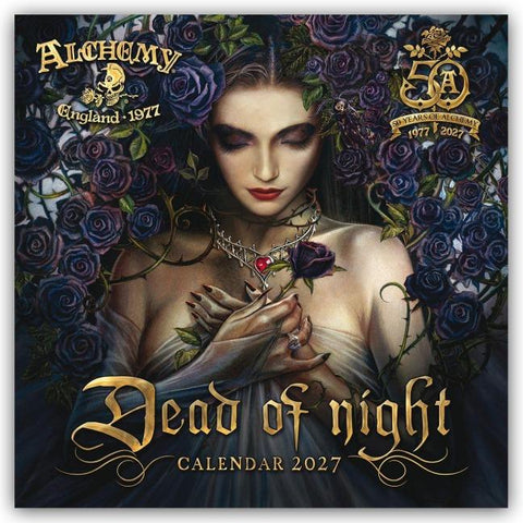 Alchemy Dead of Night – Mitten in der Nacht 2027 – Original Flame Tree Publishing-Kalender [Kalender]