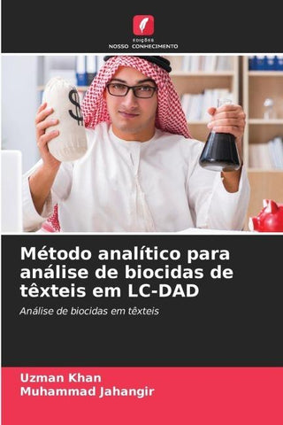 Método analítico para análise de biocidas de têxteis em LC-DAD