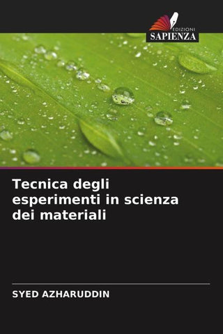 Tecnica degli esperimenti in scienza dei materiali
