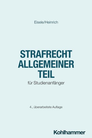 Strafrecht Allgemeiner Teil