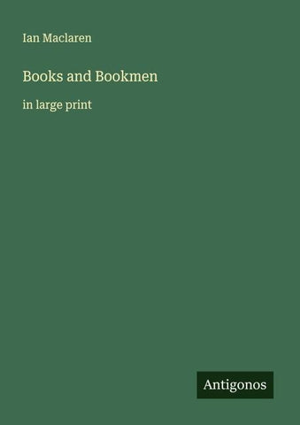 Books and Bookmen