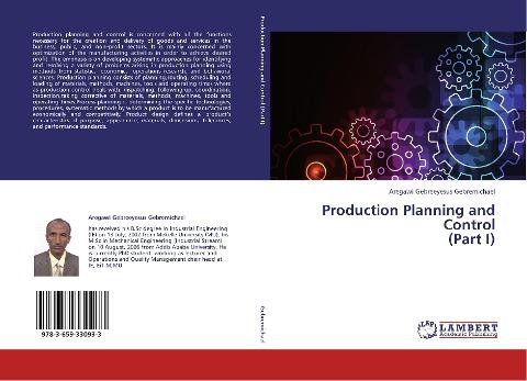 Production Planning and Control  (Part I)