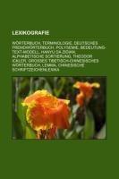 Lexikografie