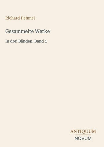Gesammelte Werke