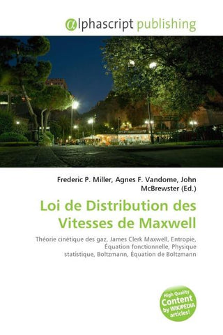 Loi de Distribution des Vitesses de Maxwell