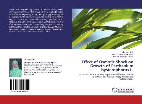 Effect of Osmotic Shock on Growth of Parthenium hysterophorus L.