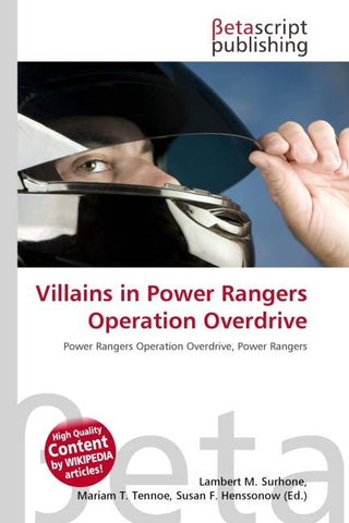 Villains in Power Rangers Operation Overdrive