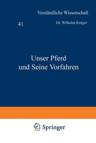 Unser Pferd und Seine Vorfahren