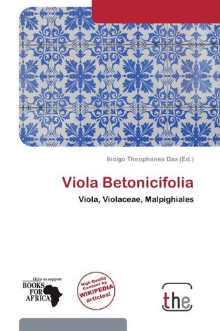 Viola Betonicifolia