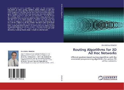 Routing Algorithms for 3D Ad Hoc Networks