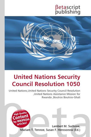 United Nations Security Council Resolution 1050