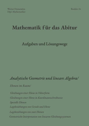 Mathematik für das Abitur