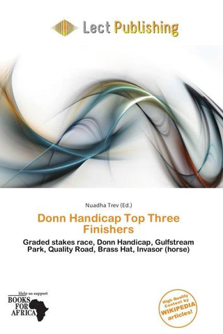 Donn Handicap Top Three Finishers