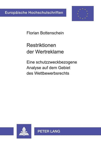 Restriktionen der Wertreklame