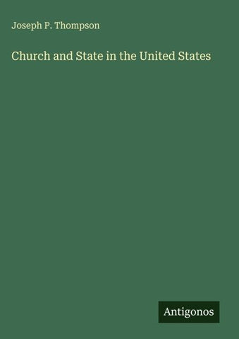 Church and State in the United States