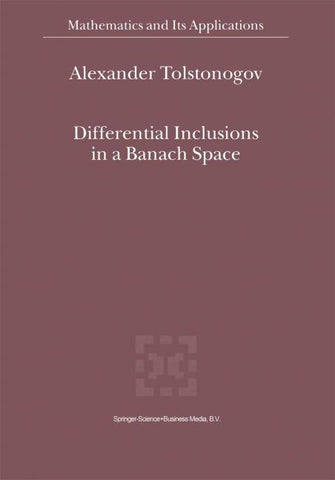 Differential Inclusions in a Banach Space