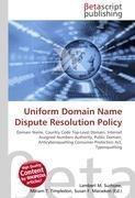 Uniform Domain Name Dispute Resolution Policy