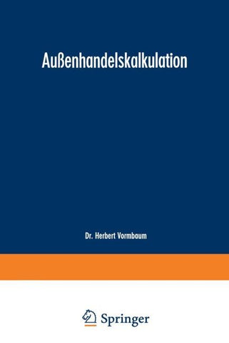 Außenhandelskalkulation