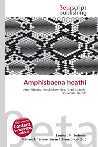 Amphisbaena heathi