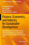 Finance, Economics, and Industry for Sustainable Development