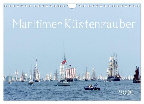 Maritimer Küstenzauber (Wandkalender 2026 DIN A4 quer), CALVENDO Monatskalender