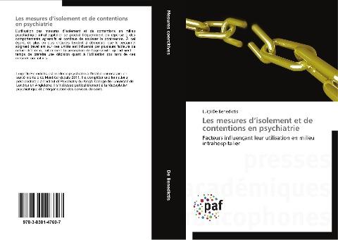 Les mesures d'isolement et de contentions en psychiatrie