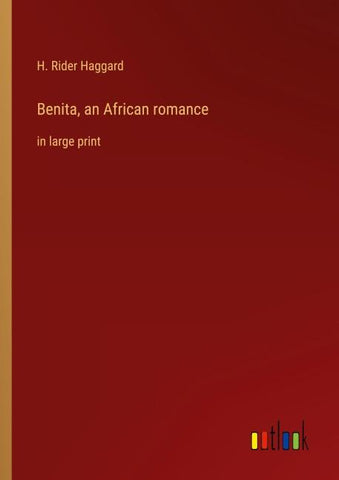 Benita, an African romance