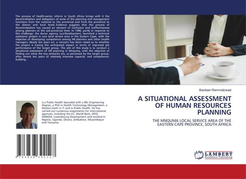 A SITUATIONAL ASSESSMENT OF HUMAN RESOURCES PLANNING