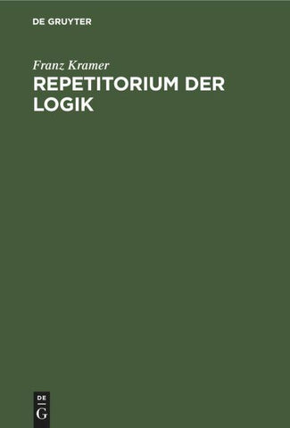 Repetitorium der Logik