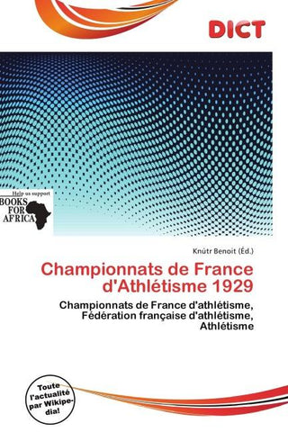 Championnats de France d'Athlétisme 1929
