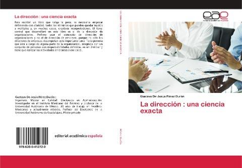 La dirección : una ciencia exacta