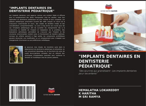 "IMPLANTS DENTAIRES EN DENTISTERIE PÉDIATRIQUE"