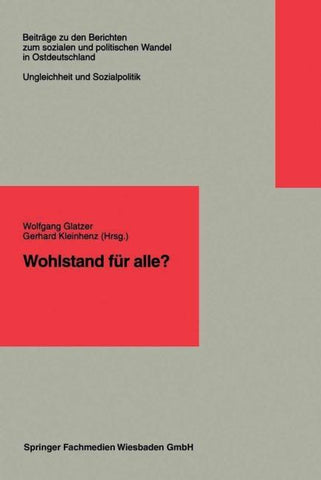 Wohlstand für alle?