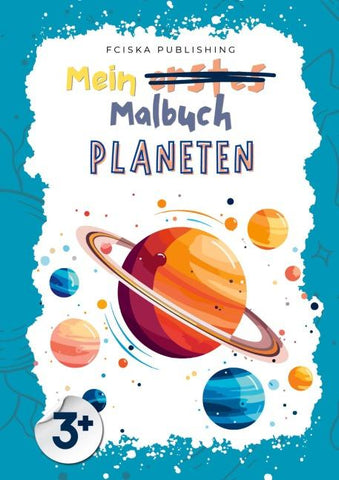 Mein erstes Malbuch: Planeten