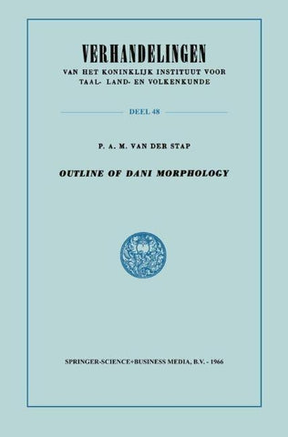 Outline of Dani Morphology