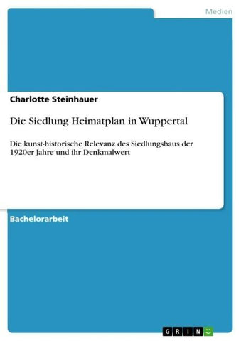 Die Siedlung Heimatplan in Wuppertal