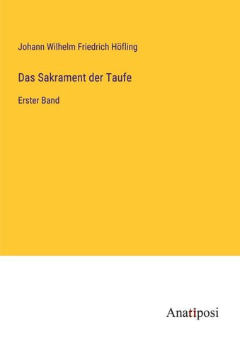 Das Sakrament der Taufe
