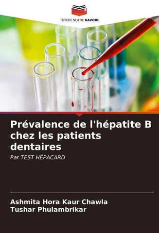 Prévalence de l'hépatite B chez les patients dentaires